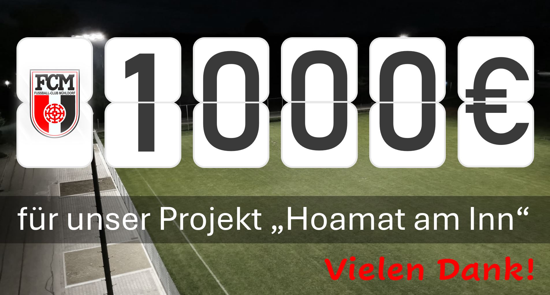 1.000 EUR - Meilenstein erreicht